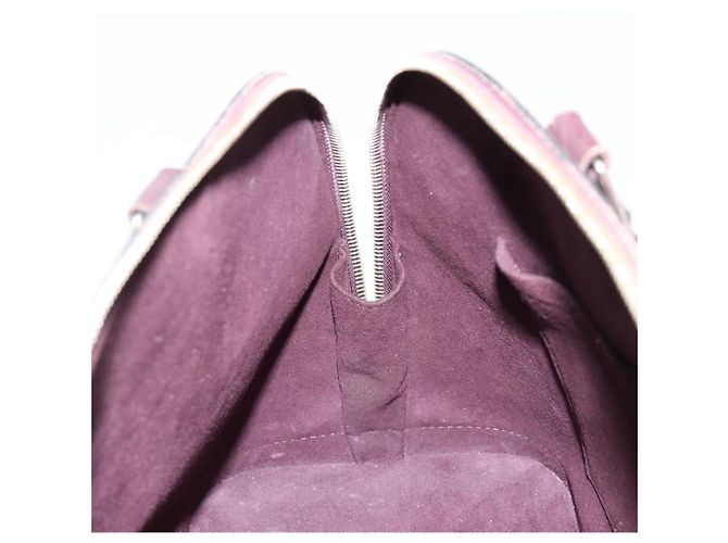 Borsa LOUIS VUITTON Epi Alma Viola Cassis M5280K LV Auth ep14652A Porpora Viola scuro - vista 19