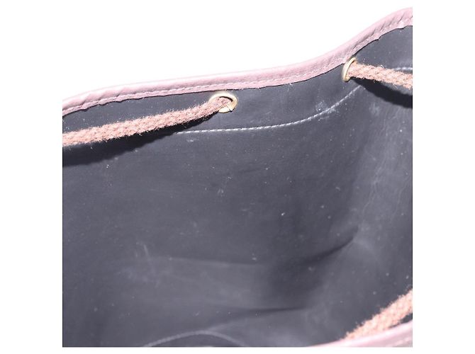 Bolso de hombro y monedero Burberry Nova Check en lona Beige Auth 183449A - vista 11