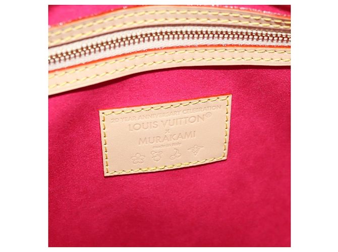 LOUIS VUITTON Takashi Murakami Keepall Bandouliere 45 Borsa M14182 Auth 181961SM Monogramma - vista 10