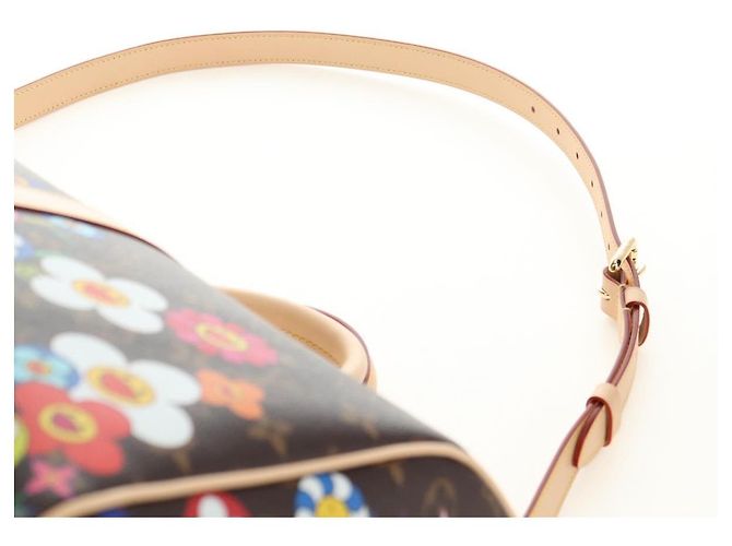 LOUIS VUITTON Takashi Murakami Keepall Bandouliere 45 Borsa M14182 Auth 181961SM Monogramma - vista 15