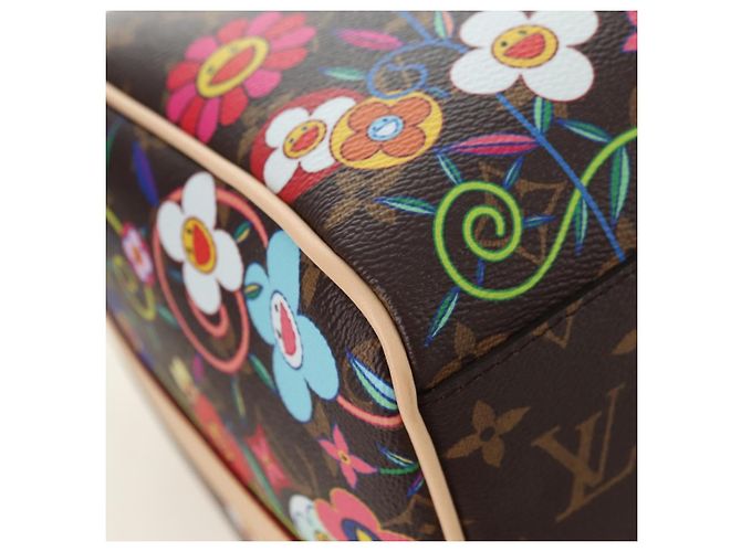 LOUIS VUITTON Takashi Murakami Keepall Bandouliere 45 Borsa M14182 Auth 181961SM Monogramma - vista 17