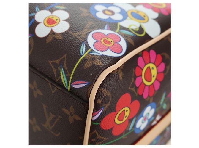 LOUIS VUITTON Takashi Murakami Keepall Bandouliere 45 Borsa M14182 Auth 181961SM Monogramma - vista 18