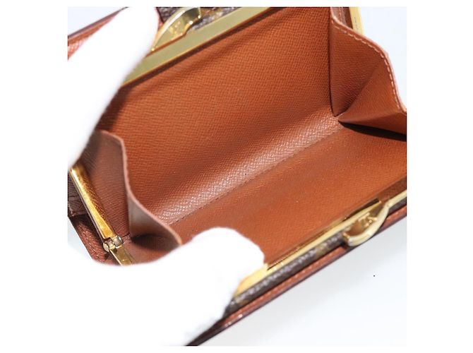 LOUIS VUITTON Monogram Porte Monnaie Billets Viennois M61663 LV Auth 182956 Monogramma - vista 11