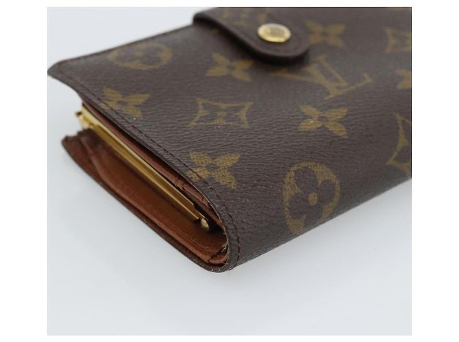 LOUIS VUITTON Monogram Porte Monnaie Billets Viennois M61663 LV Auth 182956 Monogramma - vista 14