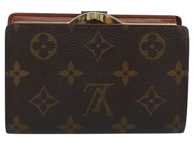 LOUIS VUITTON Monogram Porte Monnaie Billets Viennois M61663 LV Auth 182956 Monogramma - vista 2