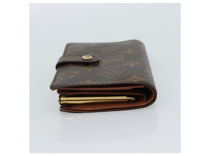 LOUIS VUITTON Monogram Porte Monnaie Billets Viennois M61663 LV Auth 182956 Monogramma - vista 4