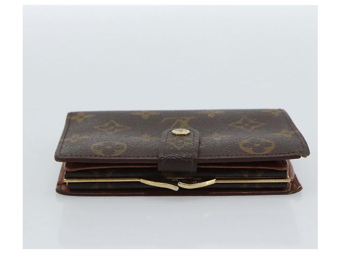 LOUIS VUITTON Monogram Porte Monnaie Billets Viennois M61663 LV Auth 182956 Monogramma - vista 5