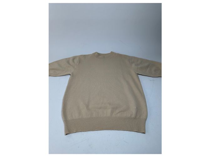 Vintage Chloé Kaschmir-Kurzarmpullover Beige L - Ansicht 4