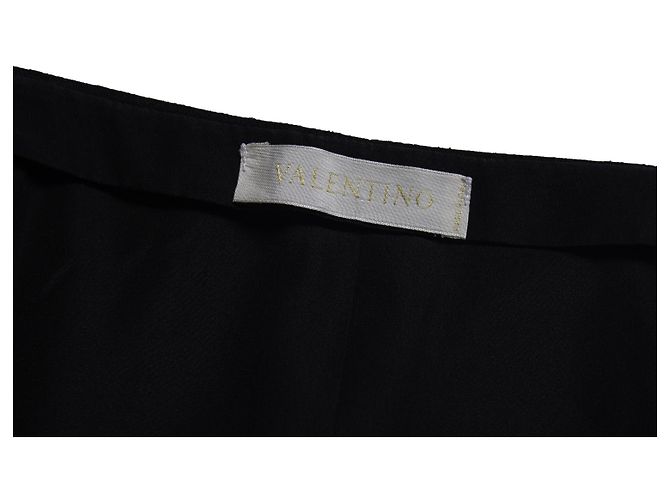 Valentino, Midirock in Anthrazit Braun Schwarz - Ansicht 5