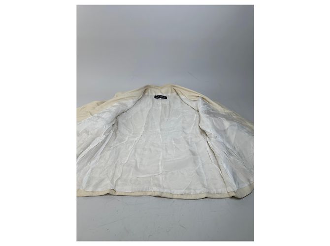 Chloé Vintage Chloe Seidenjacke Creme M Beige - Ansicht 6