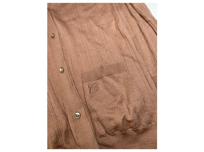 Vintage Chloé Viskose-Strickjacke Altrosa XXL Pink - Ansicht 5
