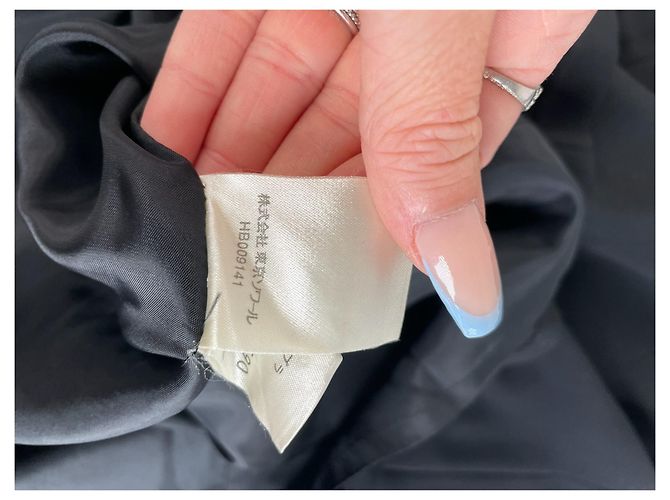Vestido negro minimalista vintage Givenchy mezcla de poliéster XXL - vista 4