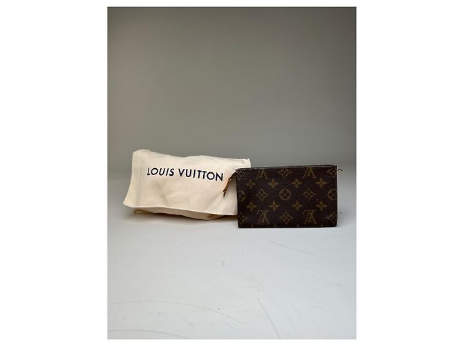 Vintage Louis Vuitton Monogram Canvas Zippy Wallet Dunkelbraun - Ansicht 2