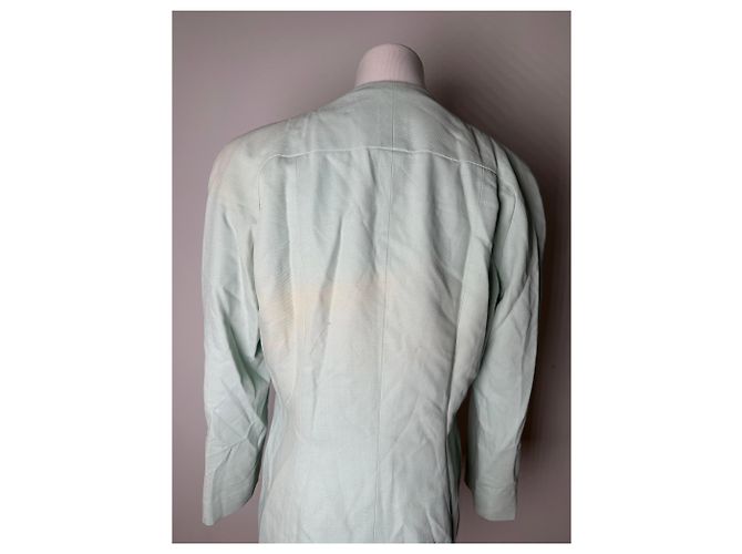 New Look Blazer Vintage Dior in misto cotone Verde menta XXL - vista 12