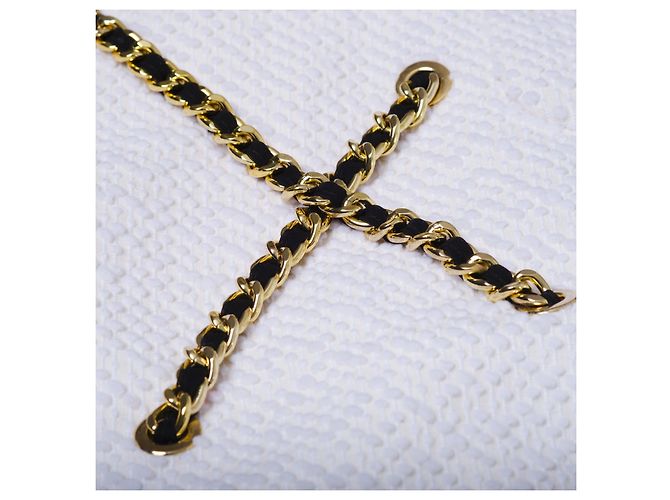 Falda Moschino Resort White Gold Chain Blanco - vista 4