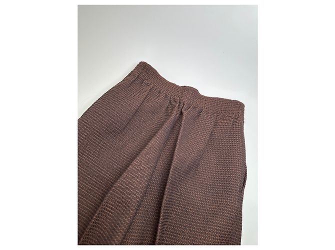 Vintage Fendi Webhose braun - Ansicht 14