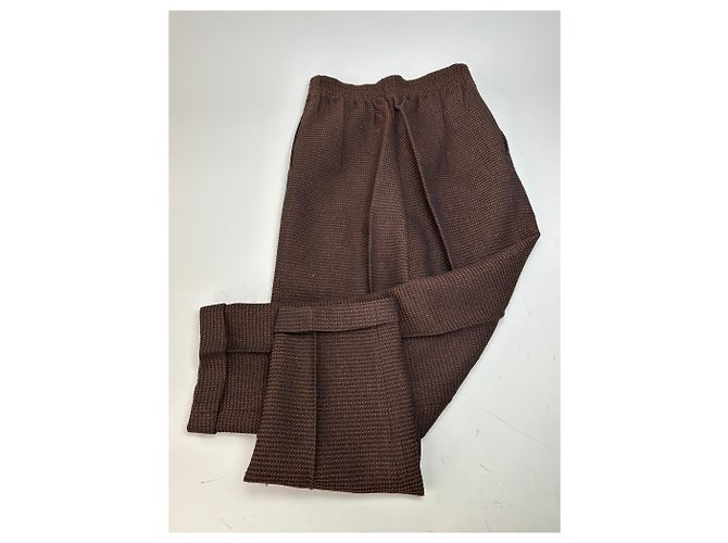Vintage Fendi Webhose braun - Ansicht 2