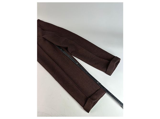 Vintage Fendi Webhose braun - Ansicht 8