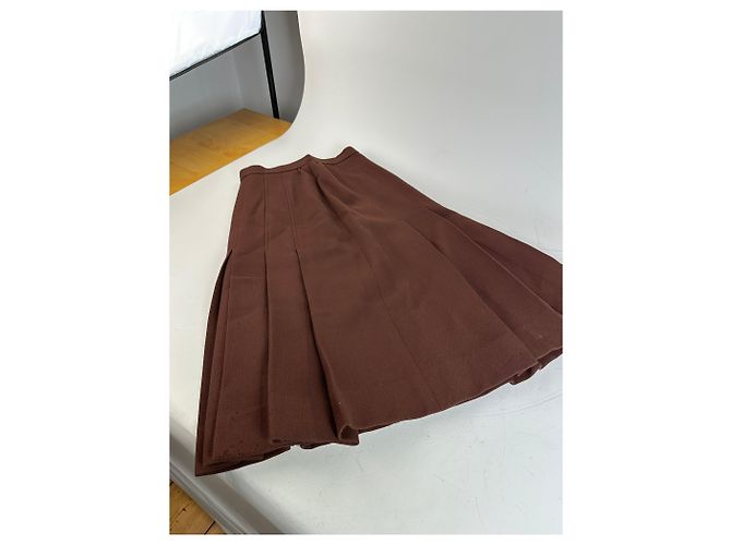 Vintage Givenchy Wool Blend Twin Set Blazer Brown M - view 12