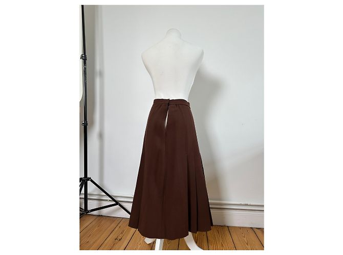 Vintage Givenchy Wool Blend Twin Set Blazer Brown M - view 6
