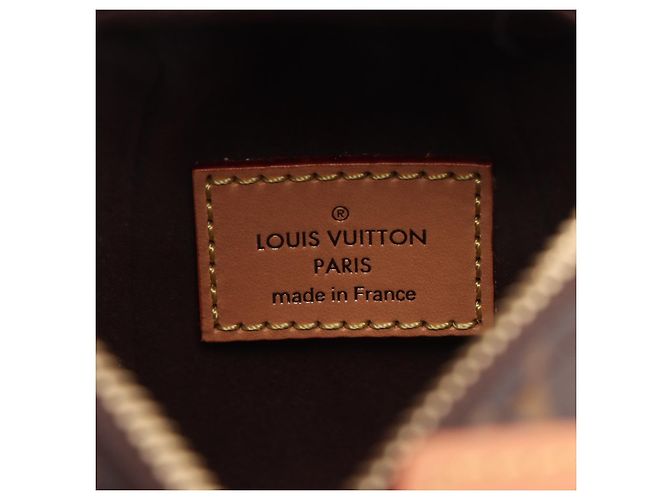 Louis Vuitton Borsa a tracolla Side Trunk PM in tela Monogram Marrone - vista 8