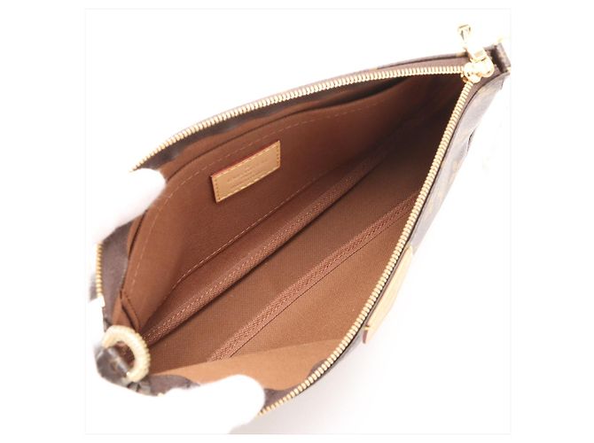 Multi Pochette Louis Vuitton Pochette Multi Accessori in Tela Crossbody Monogram Marrone - vista 8