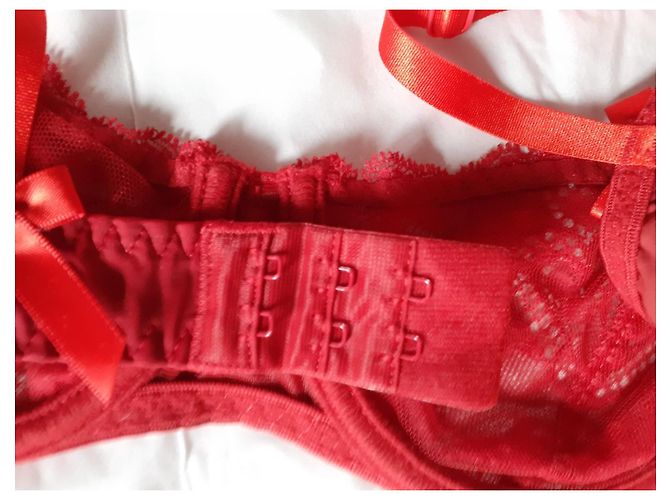 Autre Marque Aubade Sujetador de encaje rojo Roja - vista 4