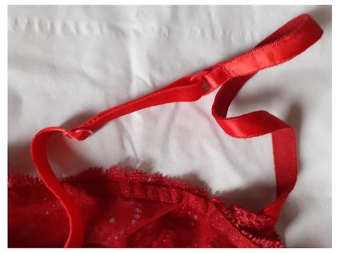 Autre Marque Aubade Sujetador de encaje rojo Roja - vista 6