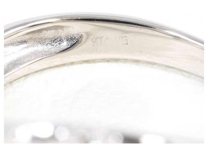 Autre Marque 14K Weißgold-Ring mit Diamant Golden - Ansicht 4