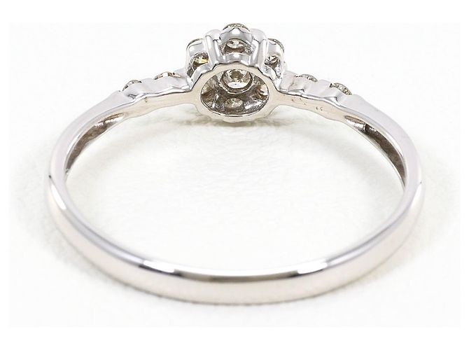Autre Marque 14K Weißgold Diamantring Golden - Ansicht 3