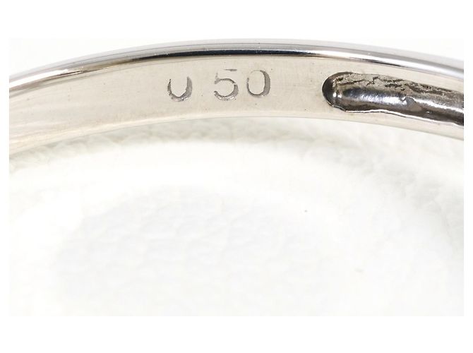 Autre Marque 14K Weißgold-Ring mit Diamant Golden - Ansicht 5