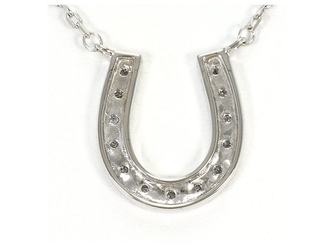 Autre Marque Collana in oro bianco e diamanti D'oro - vista 3