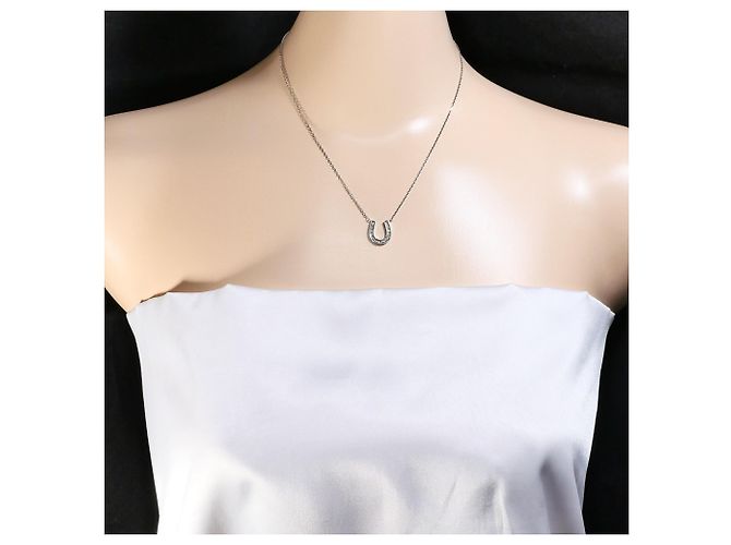 Autre Marque Collana in oro bianco e diamanti D'oro - vista 5
