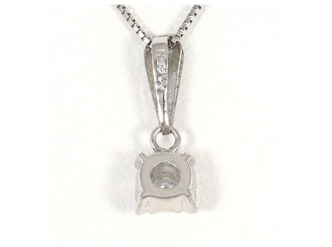 Autre Marque PT900 Platin-Halskette mit Diamant - Ansicht 3