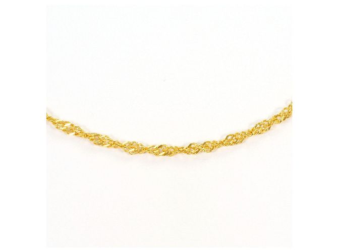 Autre Marque Collar de oro amarillo de 24K Dorado - vista 3