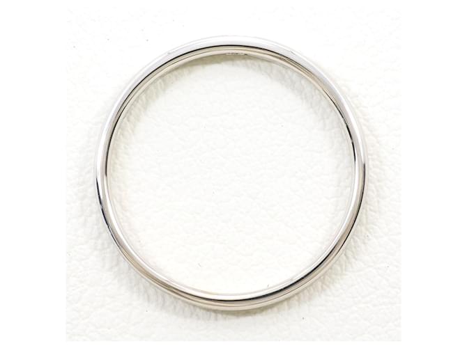 Autre Marque 10K Weißgold-Ring Golden - Ansicht 2