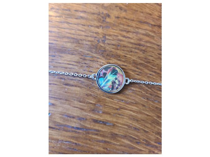 Bracciale a Catena Christian Lacroix con Pendente Multicolore - vista 3