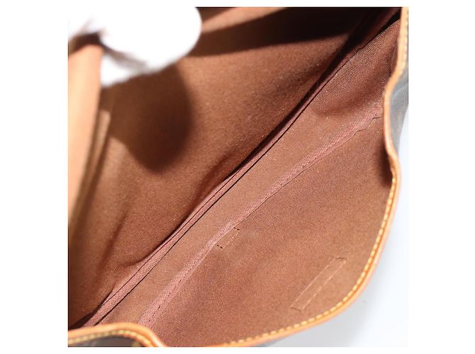 Louis Vuitton Saumur Monogram Canvas 30 Marrone - vista 5