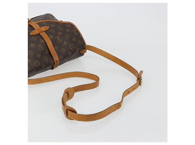 Louis Vuitton Saumur Monogram Canvas 30 Marrone - vista 7