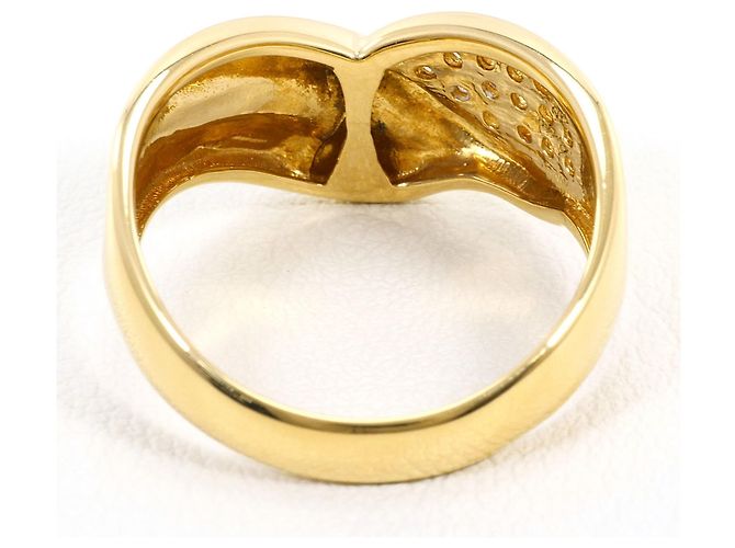 Autre Marque 18K Gelbgold Diamantring Golden - Ansicht 4