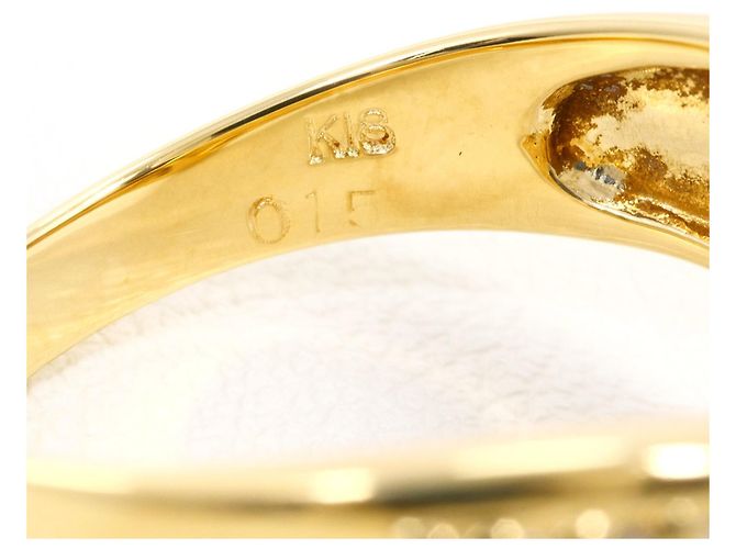 Autre Marque 18K Gelbgold Diamantring Golden - Ansicht 5