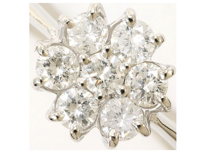 Autre Marque PT900 Platin Diamant Ring - Ansicht 2