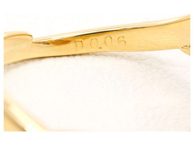 Autre Marque 18K Gelbgold-Ring mit Diamant Golden - Ansicht 6