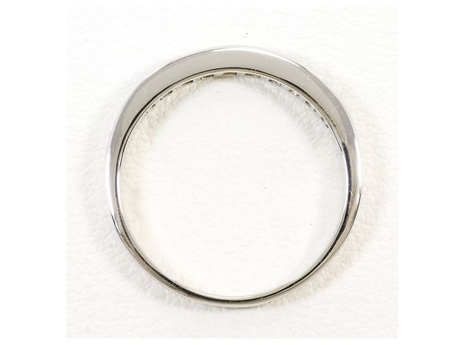 Autre Marque PT900 Platinring mit Diamant - Ansicht 2