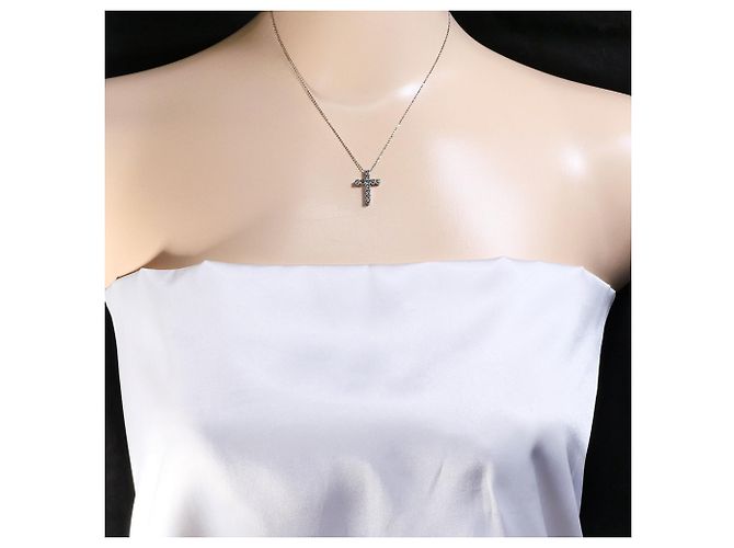 Autre Marque Collana in oro bianco 18K e diamanti D'oro - vista 5