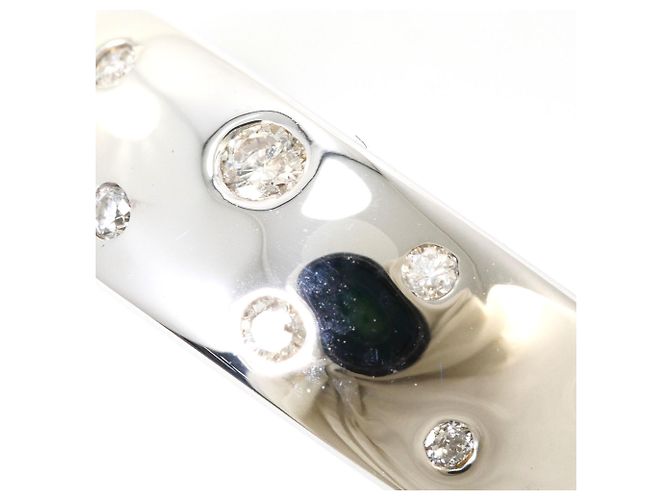 Autre Marque 18K Weißgold-Ring mit Diamant Golden - Ansicht 2
