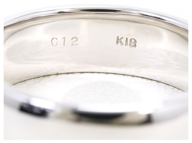 Autre Marque 18K Weißgold-Ring mit Diamant Golden - Ansicht 5
