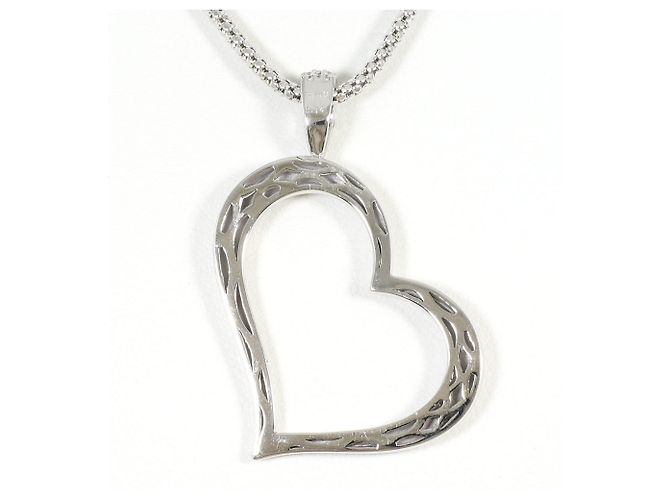 Autre Marque 18K Weißgoldkette mit Diamant Golden - Ansicht 3