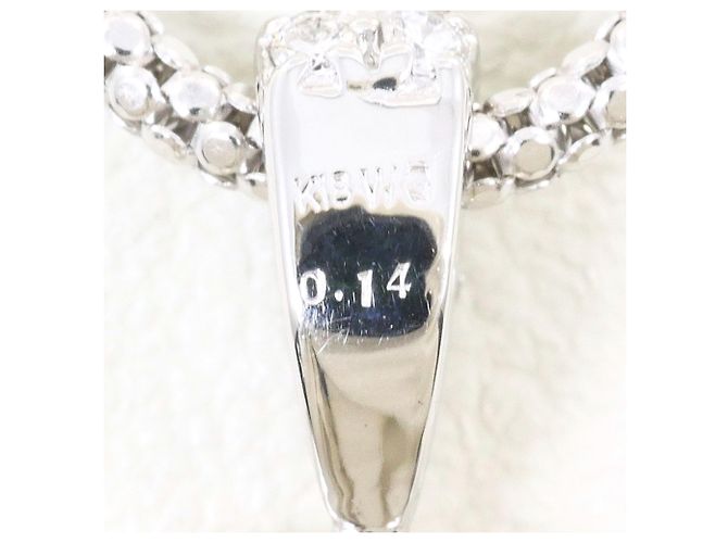 Autre Marque 18K Weißgoldkette mit Diamant Golden - Ansicht 4