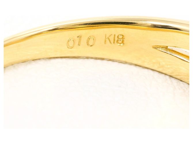 Autre Marque 18K Gelbgold Diamantring Golden - Ansicht 5